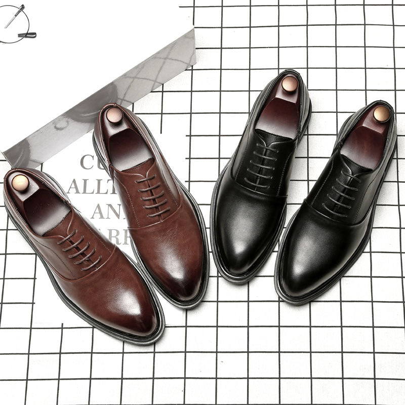 Julian – Men's Pointed Business Leather Shoes