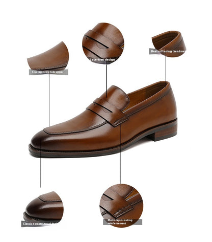 Marcel - Men's Cowhide Business Shoes