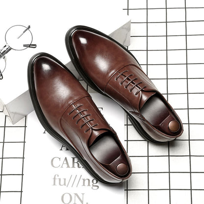 Julian – Men's Pointed Business Leather Shoes