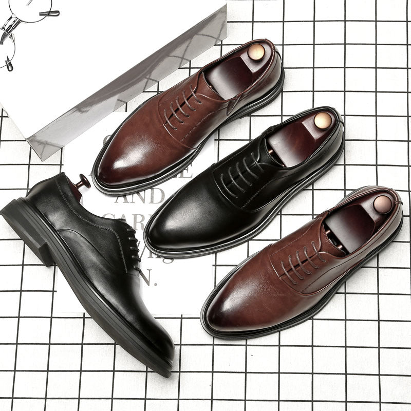 Julian – Men's Pointed Business Leather Shoes