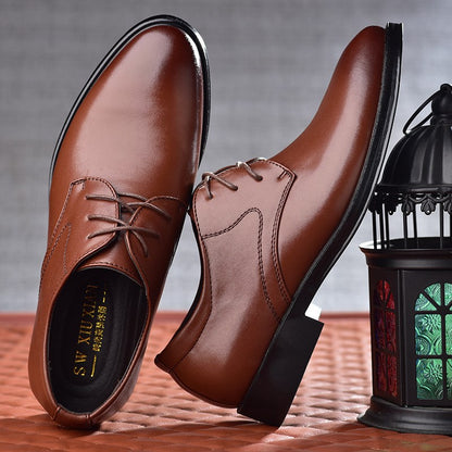 Dario - Men's Pointed-Toe Lace-Up Shoes