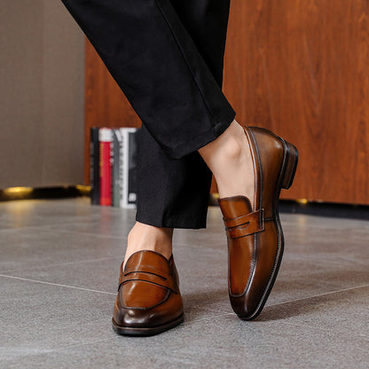 Marcel - Men's Cowhide Business Shoes