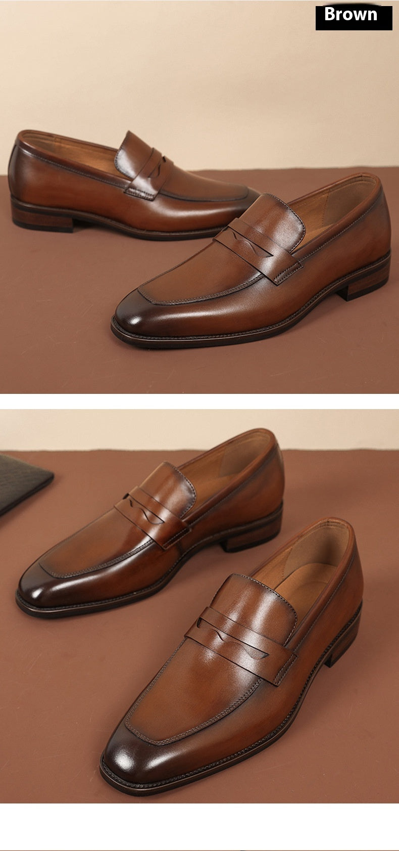Marcel - Men's Cowhide Business Shoes