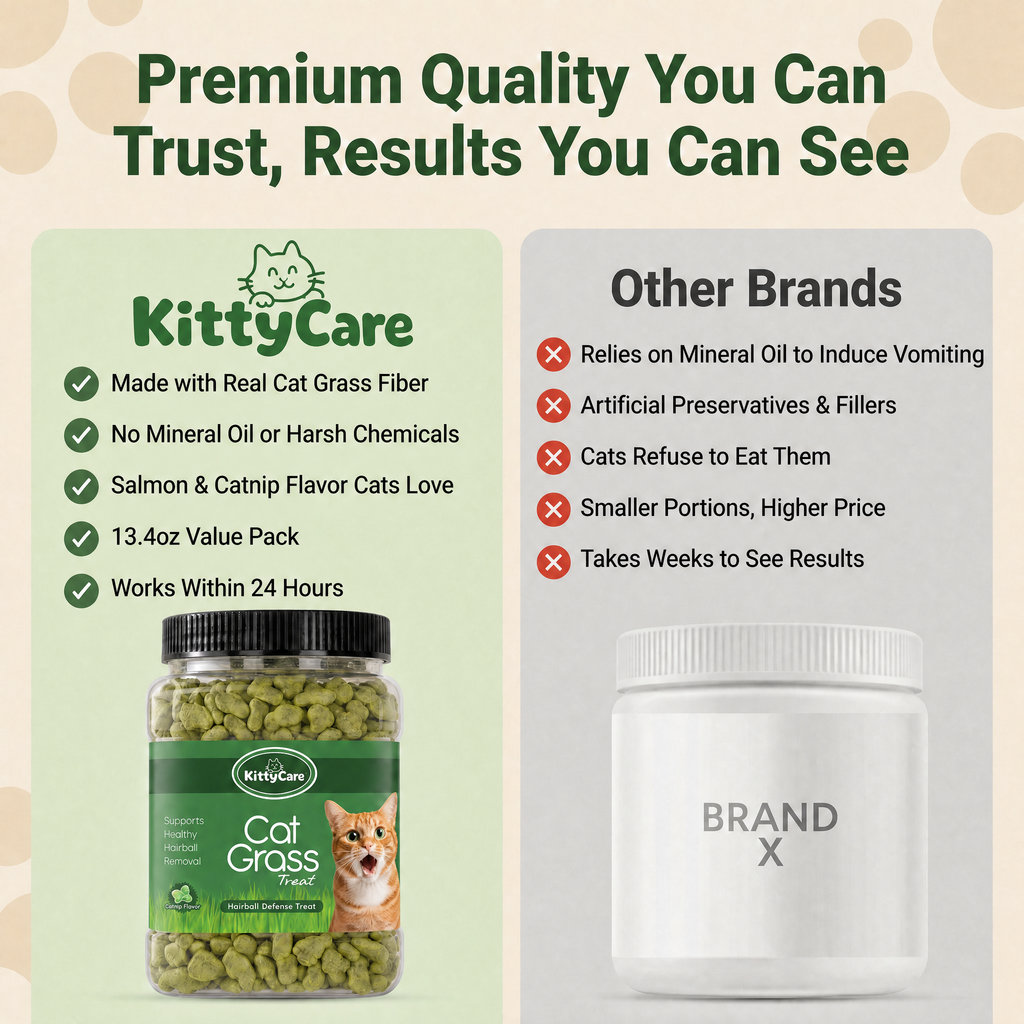 Hairball Defense | Feline Treats