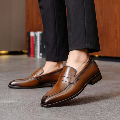 Marcel - Men's Cowhide Business Shoes