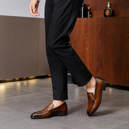 Marcel - Men's Cowhide Business Shoes