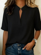 VELMIRA™ – ELEGANT COLLARED BLOUSE