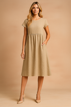 Airy Midi Summer Dress for Women - Stylish and Comfortable Casual Wear