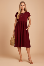 Airy Midi Summer Dress for Women - Stylish and Comfortable Casual Wear