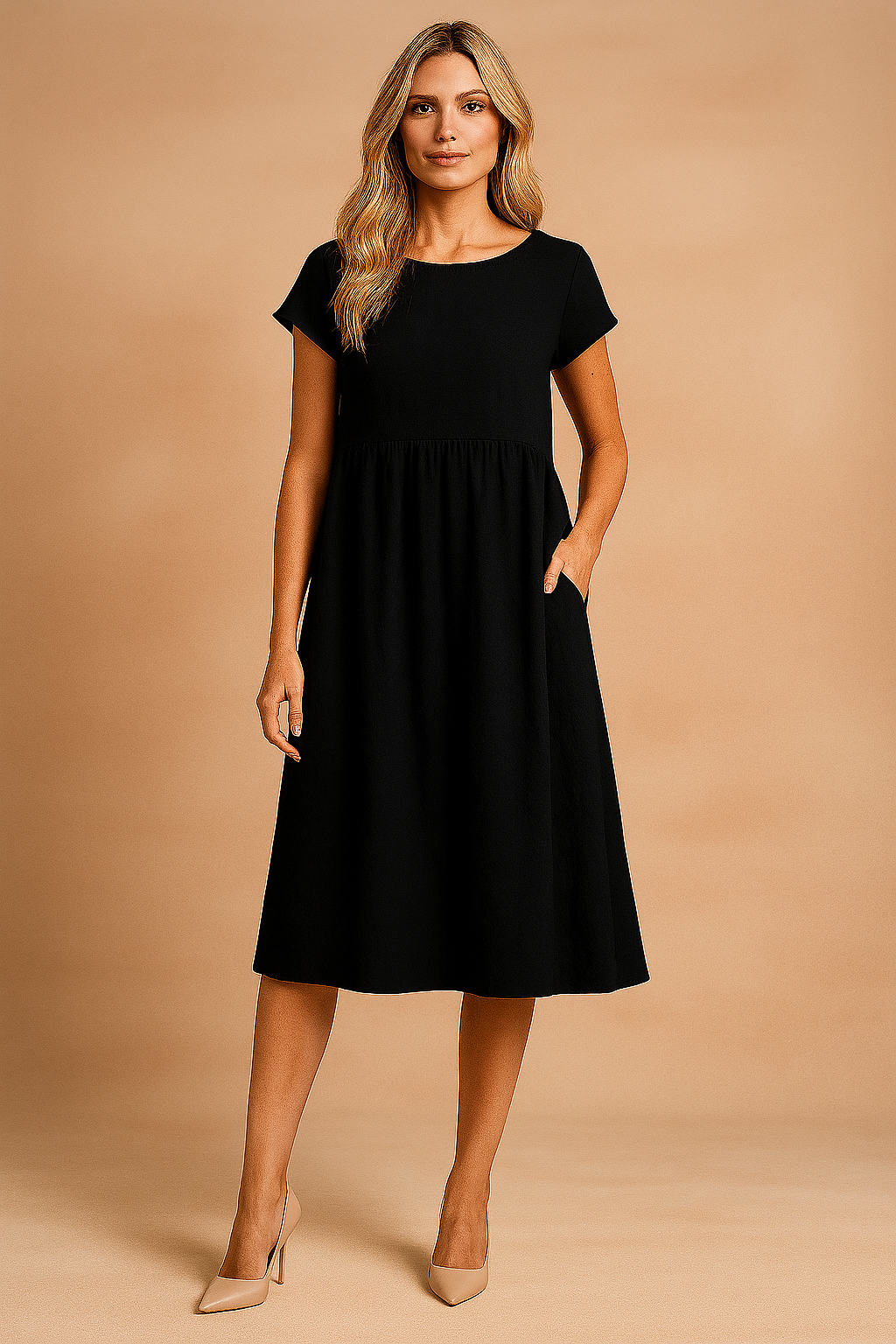Airy Midi Summer Dress for Women - Stylish and Comfortable Casual Wear