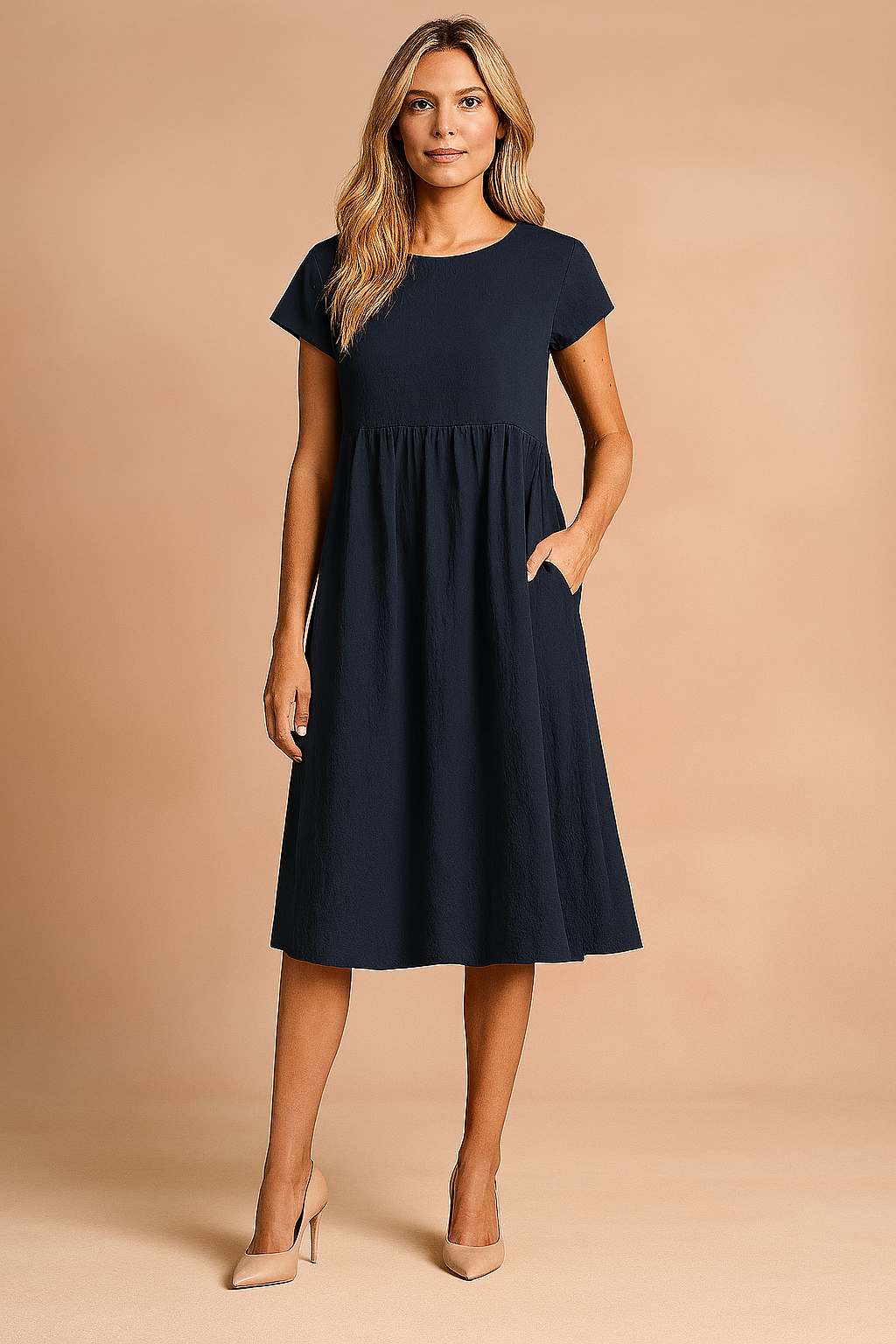 Airy Midi Summer Dress for Women - Stylish and Comfortable Casual Wear