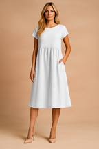 Airy Midi Summer Dress for Women - Stylish and Comfortable Casual Wear