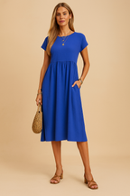 Airy Midi Summer Dress for Women - Stylish and Comfortable Casual Wear