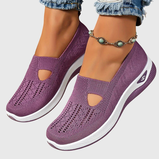 Comfortable Orthopedic Slip-On Shoes for Women - Stylish Supportive Footwear
