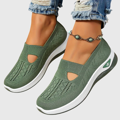 Comfortable Orthopedic Slip-On Shoes for Women - Stylish Supportive Footwear