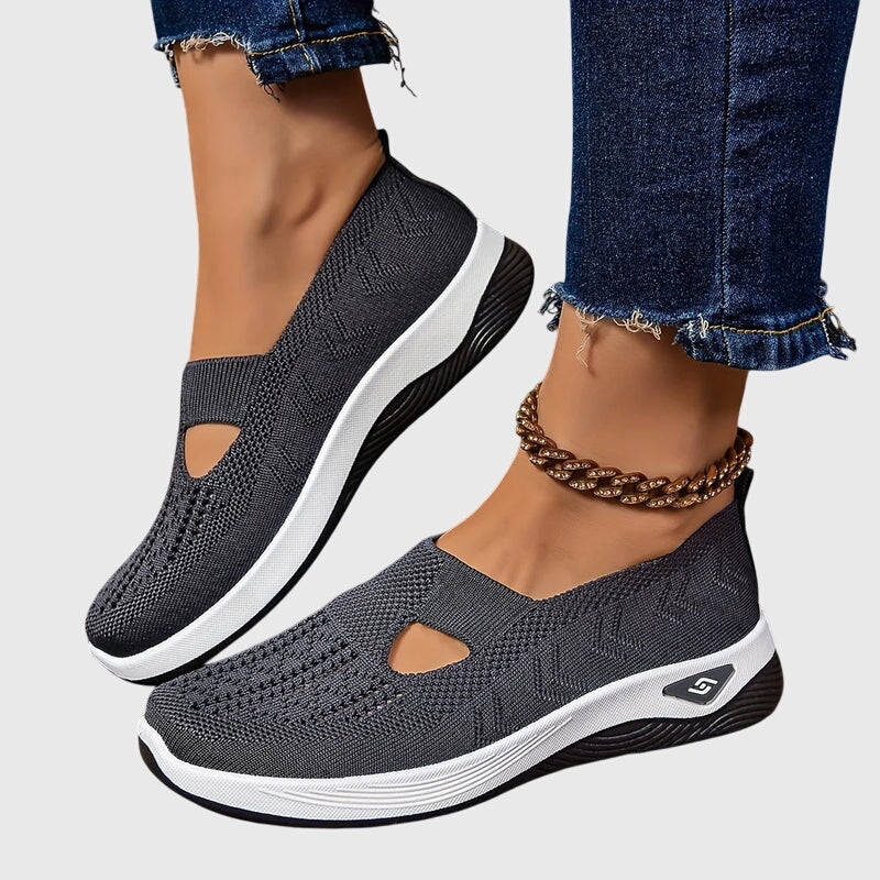 Comfortable Orthopedic Slip-On Shoes for Women - Stylish Supportive Footwear