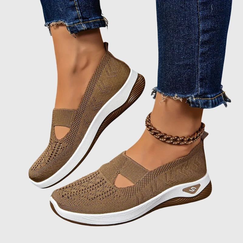 Comfortable Orthopedic Slip-On Shoes for Women - Stylish Supportive Footwear