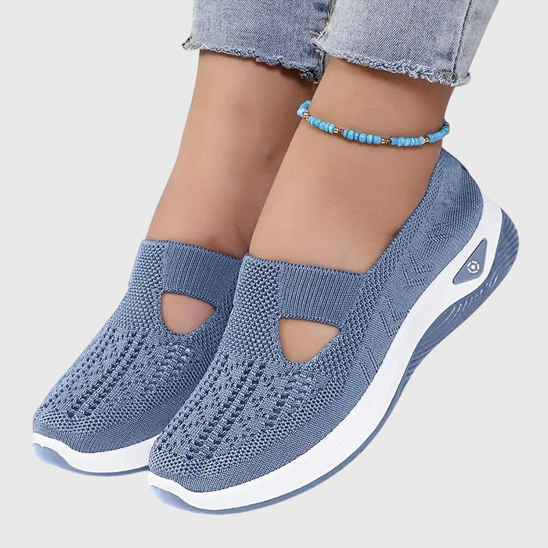 Comfortable Orthopedic Slip-On Shoes for Women - Stylish Supportive Footwear