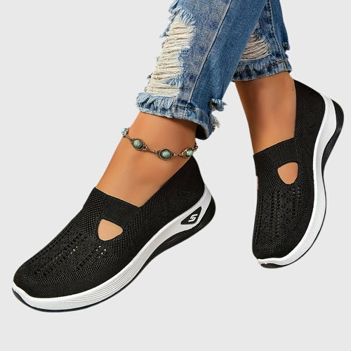 Comfortable Orthopedic Slip-On Shoes for Women - Stylish Supportive Footwear