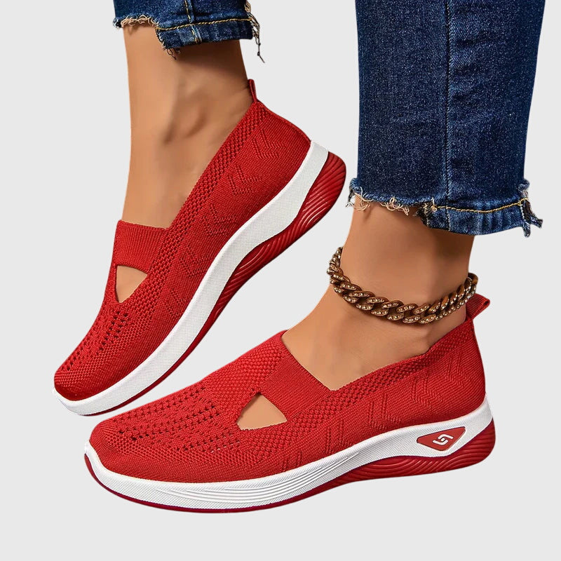 Comfortable Orthopedic Slip-On Shoes for Women - Stylish Supportive Footwear
