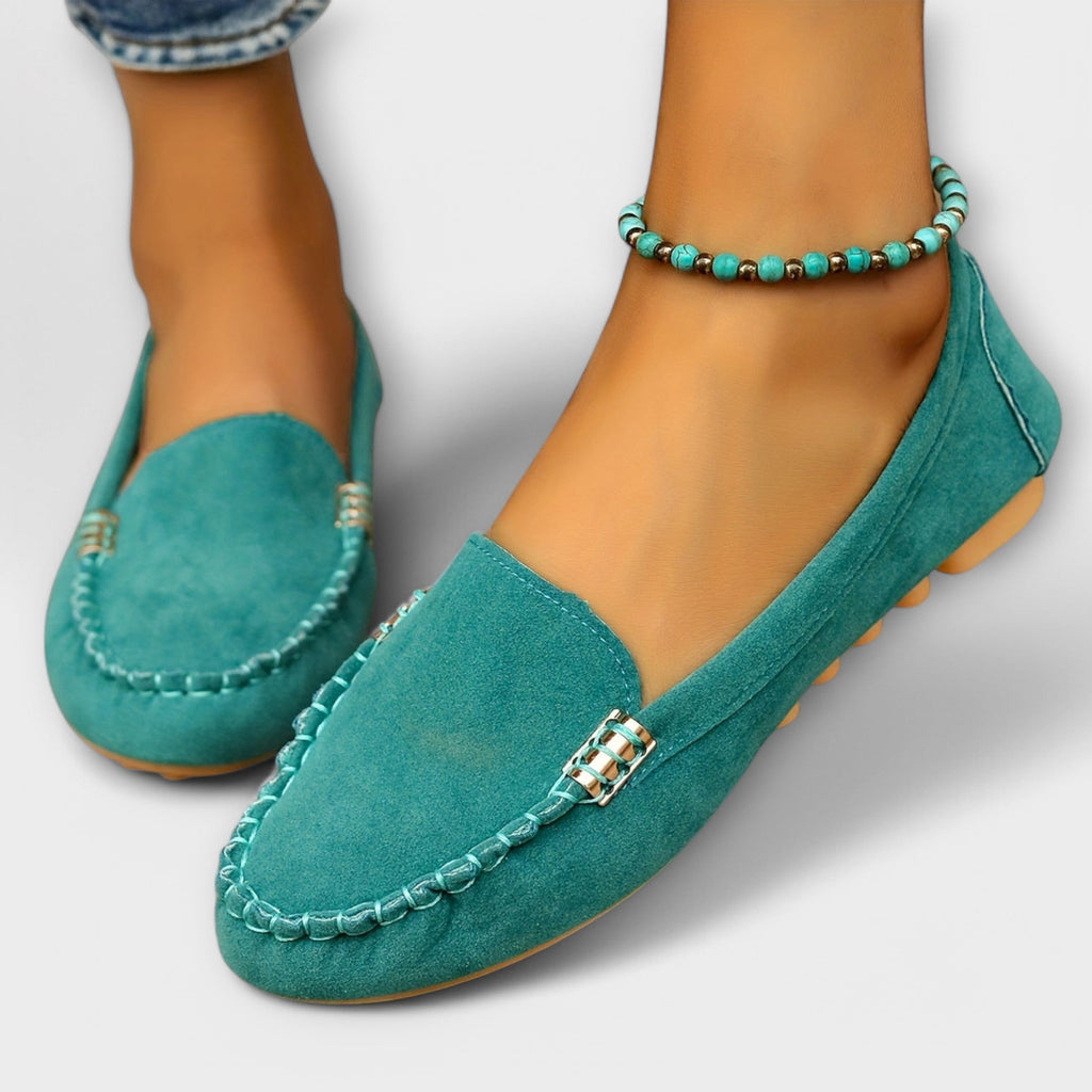Comfortable Women Moccasin Slip-On Shoes for Casual Style