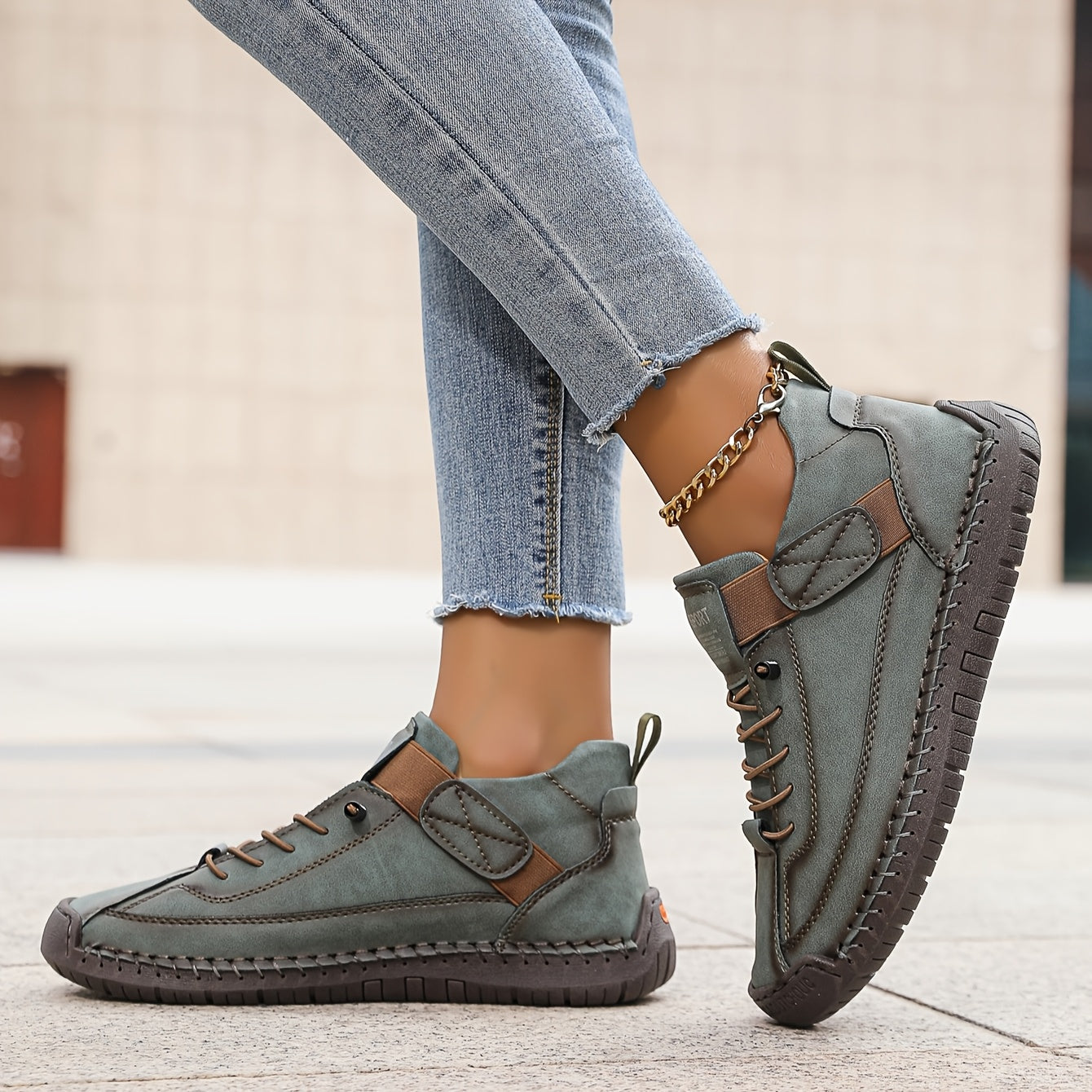 Comfortable Women Sneakers for All-Day Wear - Slip-On Design