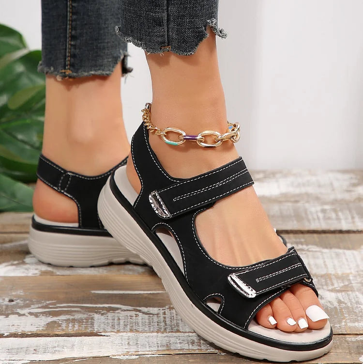 Comfortable Women's Sandals - Orthopedic Design with Triple Arch Support and Anti-Slip Sole for Summer Walks
