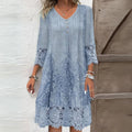 Floral Midi Dress for Women - Elegant Summer Style