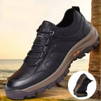 Men's Comfortable Supportive Leather Shoes for Hiking and Everyday Wear