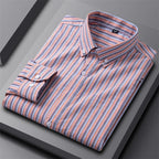 Men's Dress Shirt - Classic Oxford Button-Up for Business Casual Style