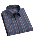 Men's Short-Sleeve Summer Shirt - Lightweight Casual Style for Warm Weather - Perfect for Everyday Wear and Summer Outings