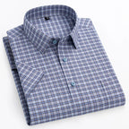Men's Short-Sleeve Summer Shirt - Lightweight Casual Style for Warm Weather - Perfect for Everyday Wear and Summer Outings