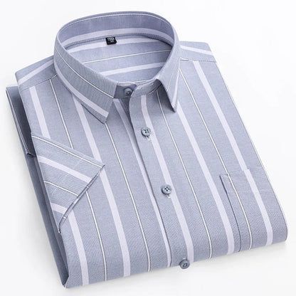 Men's Short-Sleeve Summer Shirt - Lightweight Casual Style for Warm Weather - Perfect for Everyday Wear and Summer Outings