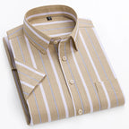 Men's Short-Sleeve Summer Shirt - Lightweight Casual Style for Warm Weather - Perfect for Everyday Wear and Summer Outings