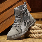 Mens Walking Boots - Durable Outdoor Boots for All-Terrain Adventures, Comfortable Fit and Ankle Support