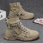 Mens Walking Boots - Durable Outdoor Boots for All-Terrain Adventures, Comfortable Fit and Ankle Support