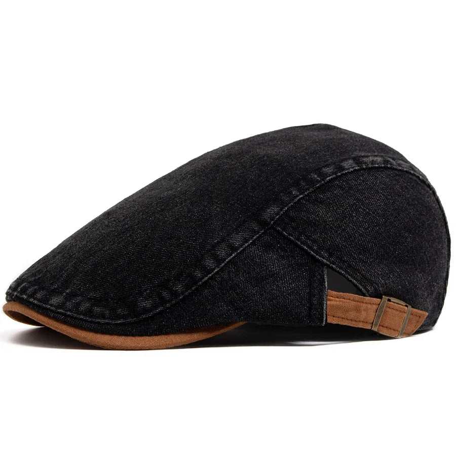 VARENO™ – PREMIUM DENIM FLAT CAP