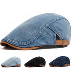 VARENO™ – PREMIUM DENIM FLAT CAP