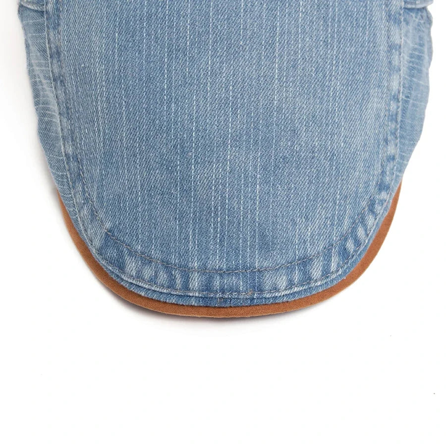 VARENO™ – PREMIUM DENIM FLAT CAP