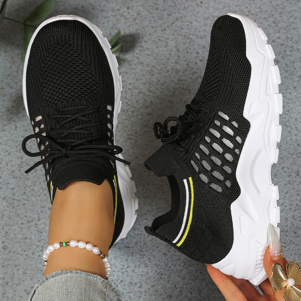 Women's Sneakers - Best Walking Shoes for Women, Comfortable Orthopedic Sneakers with Arch Support and Shock Absorbing Soles