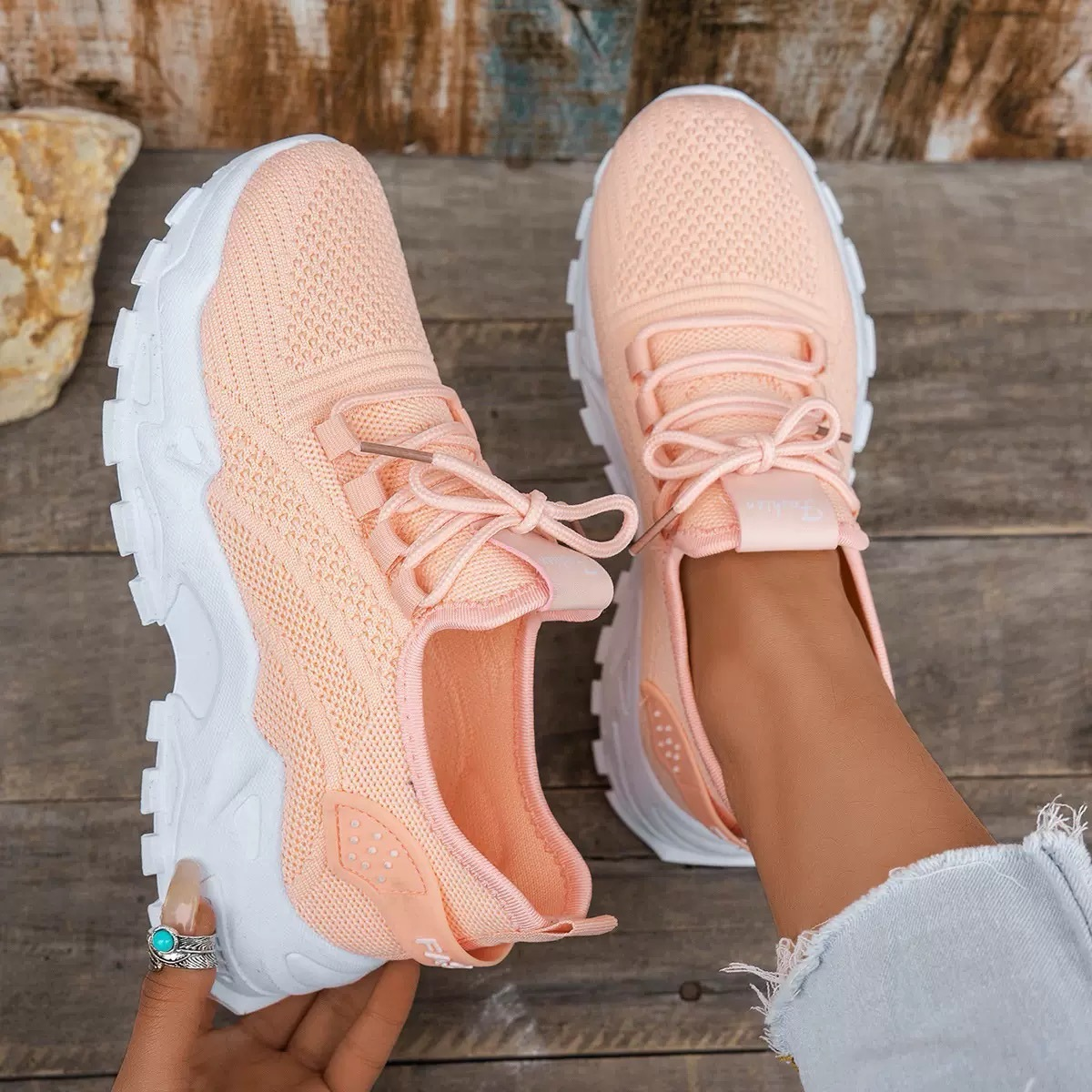 Women's Sneakers - Best Walking Shoes for Women, Comfortable Orthopedic Sneakers with Arch Support and Shock Absorbing Soles