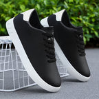 Women's White Slip-On Sneakers - Stylish Low-Top Casual Footwear for Everyday Comfort