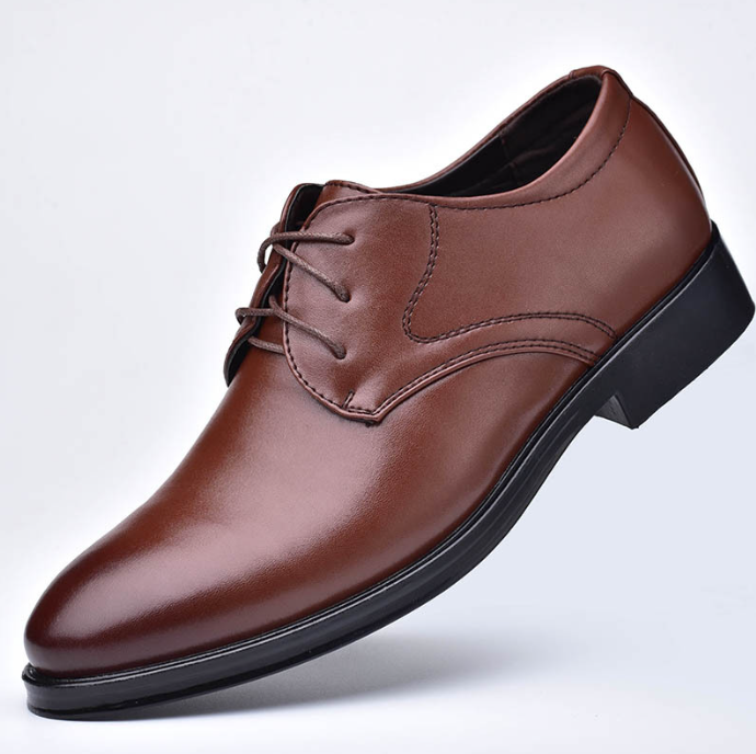 Dario - Men's Pointed-Toe Lace-Up Shoes