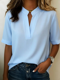 VELMIRA™ – ELEGANT COLLARED BLOUSE