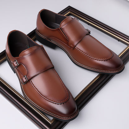DARREN – MEN'S SLIP-ON LEATHER SHOES