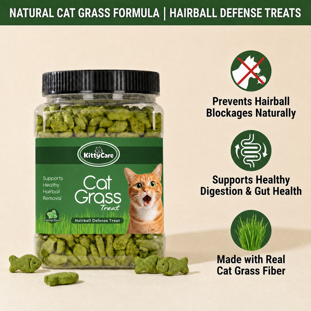 Hairball Defense | Feline Treats