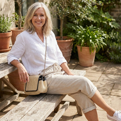 AVELINE – COTTON LINEN SHORTS